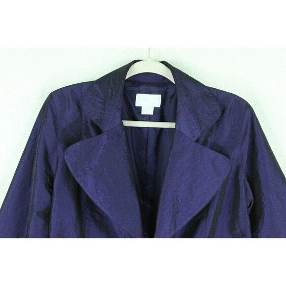 Debra deRoo Blazer Evening Cocktail Purple Violet - Picture 4 of 8